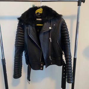 The Arrivals Rainer quilted leather jacket